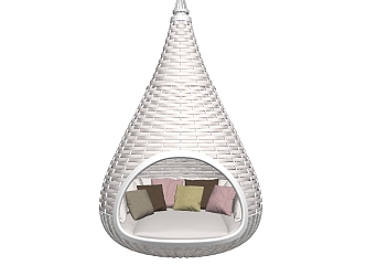 Modern Hanging Chair Popular Hanging Chair 3d model