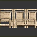 Rattan Woven Leisure Chairs Set With Coffee Table For Outdoor Patio Use