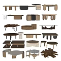 Modern Coffee Tables With Wooden Materials Diverse Shapes And Unique Stylish Designs
