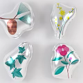 Irregular Transparent Inflatable Models With Pine Needle Yellow Flower Vine And Pink Flower Designs