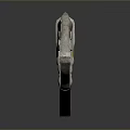 Rusty Pliers With Yellow Handle And Rusty Metal Parts On Black Reflective Surface