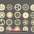 Hardware Tools Assorted Design Metal Gears For Mechanical Repair And Industrial Applications
