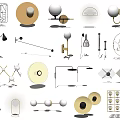 Modern Wall Lamp Designs With Various Shapes And Stylish Home Decor Elements