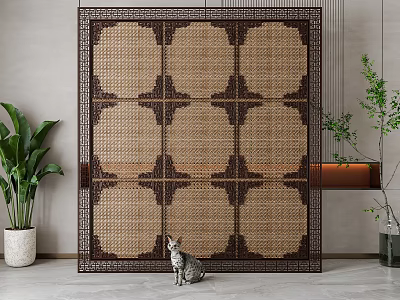 New Chinese Partition 3d model