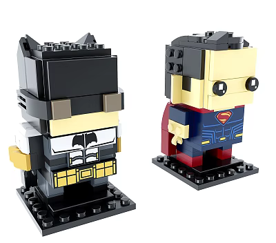 Modern Lego Batman Superman Blocks Batman Lego 3d model Modern Lego Batman Superman Blocks Batman Lego 3d model