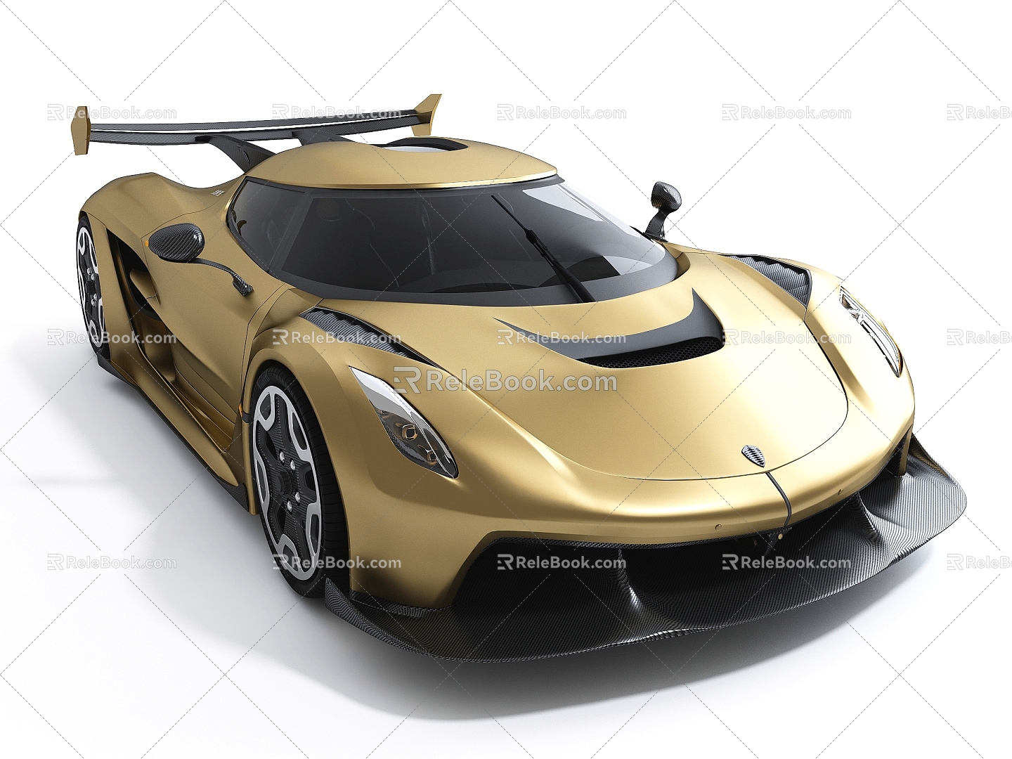 Modern Style sports car 3d model