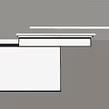 Modern Projection Cloth Projector 3d model