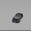 Futuristic Blue And Silver Concept Car With Transparent Roof Brown Seats And Sleek Design