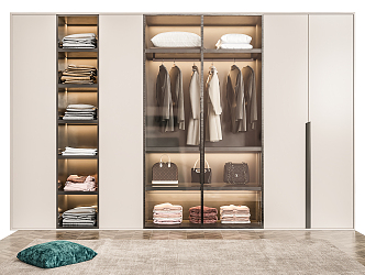 Modern wardrobe 3d model