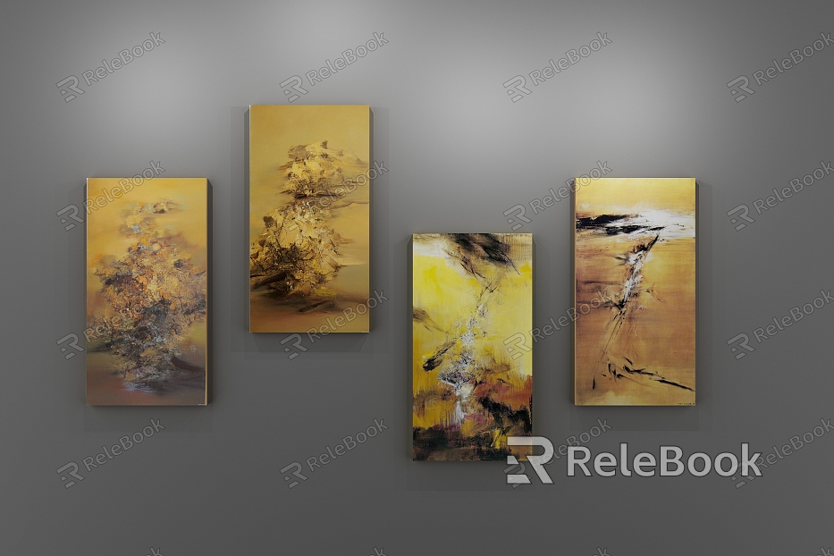 Modern Oil Painting Decorative Painting model