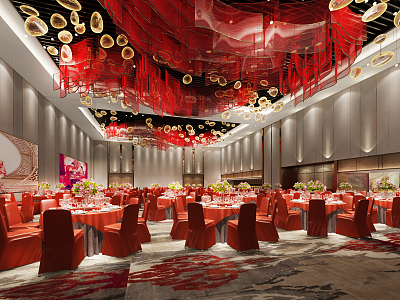 New Chinese Banquet Hall model