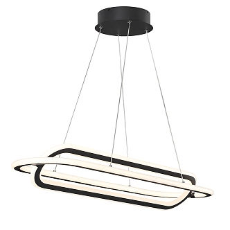 Modern Minimalist Chandelier Simple Chandelier 3d model