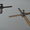 Modern Ceiling Fan Furniture Design With Wooden Blades And Integrated Light Fixture