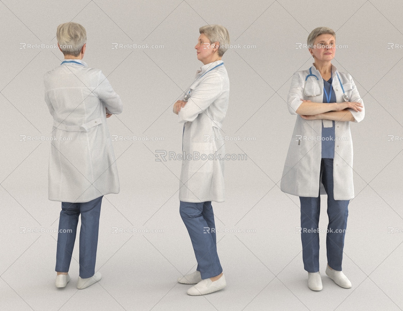 Doctor Doctor Career Chat 3d model