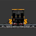 XCMG Yellow Road Paver Construction Machine With Cabin And Paving Equipment