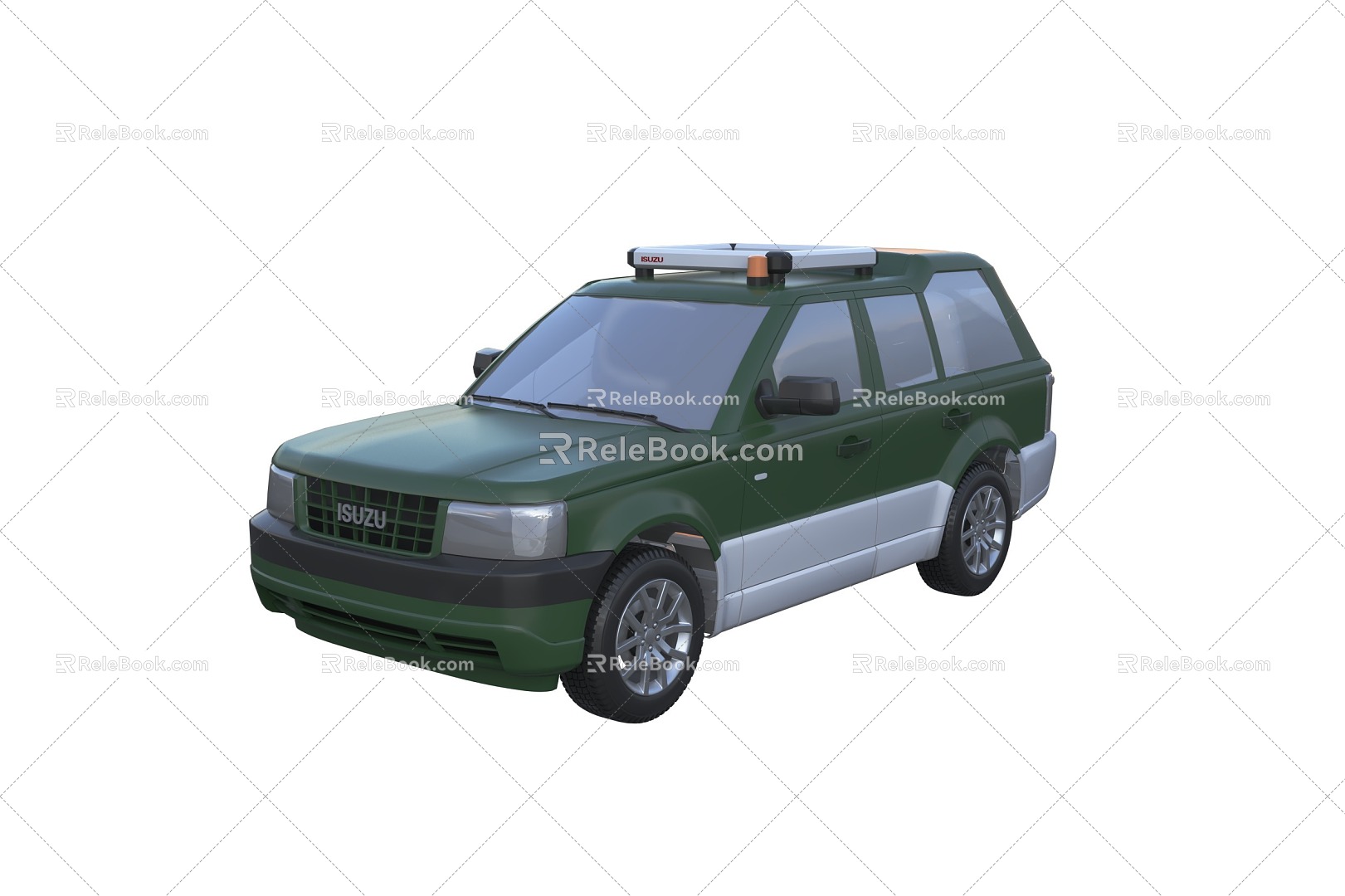 Pickup Van Pickup Electric Pickup Light Qingling 3d model