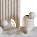 Modern Ornaments Combination Ornaments 3d model
