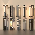 Modern Outdoor Lights With Various Stylish Designs For Exterior Decoration