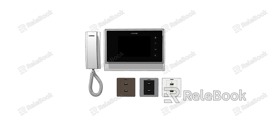 Switch socket panel combination model