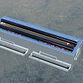 Japanese Restaurant Teppanyaki Grill With Stainless Steel Body And Heating Elements