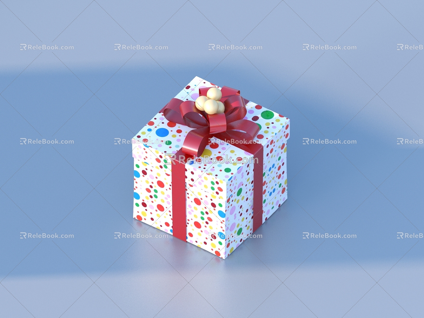 Gift Box Gift Box Packaging Box 3d model