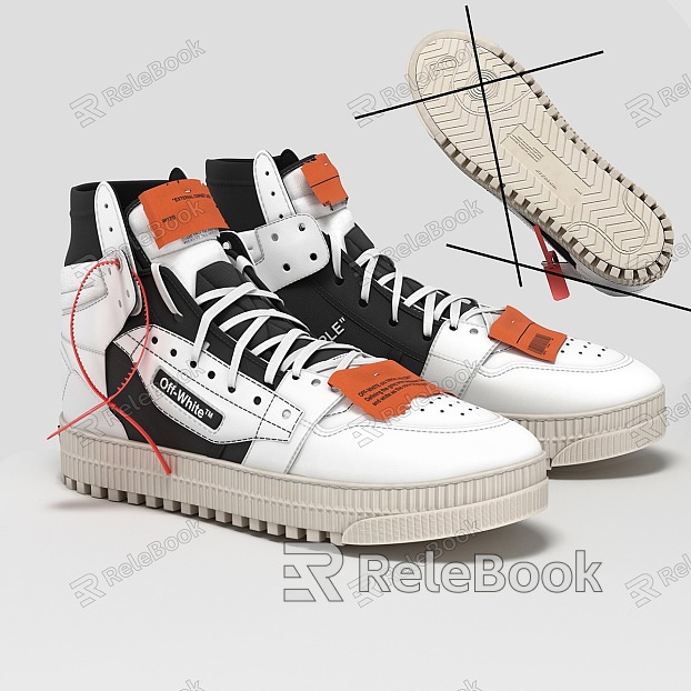 off white sneaker shoes model