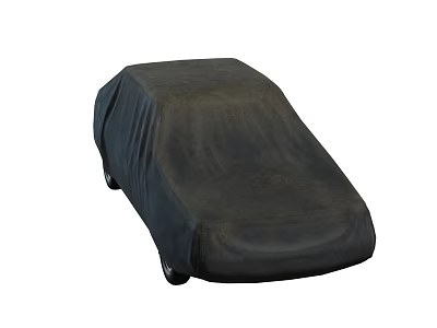 Soft Black Fabric Covered Recliner Chair With Wheels And Modern Design 3d model
