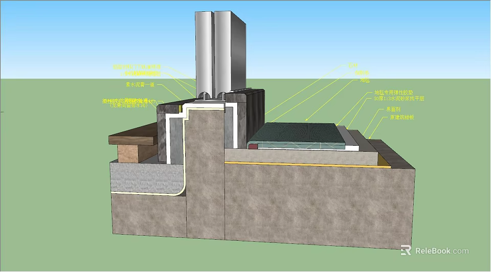 High Quality Hardware Tools For Building Structure Roof And Wall Installation 3d model