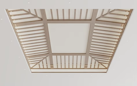 New Chinese Ceiling 3d model