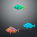 Fish Freshwater Fish Sea Fish Animal Game Animal Cartoon Animal Realistic Animal 3d model