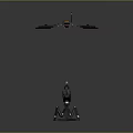 Tactical Quadcopter Drone And Portable Launcher Unit Remote Control Equipment Device