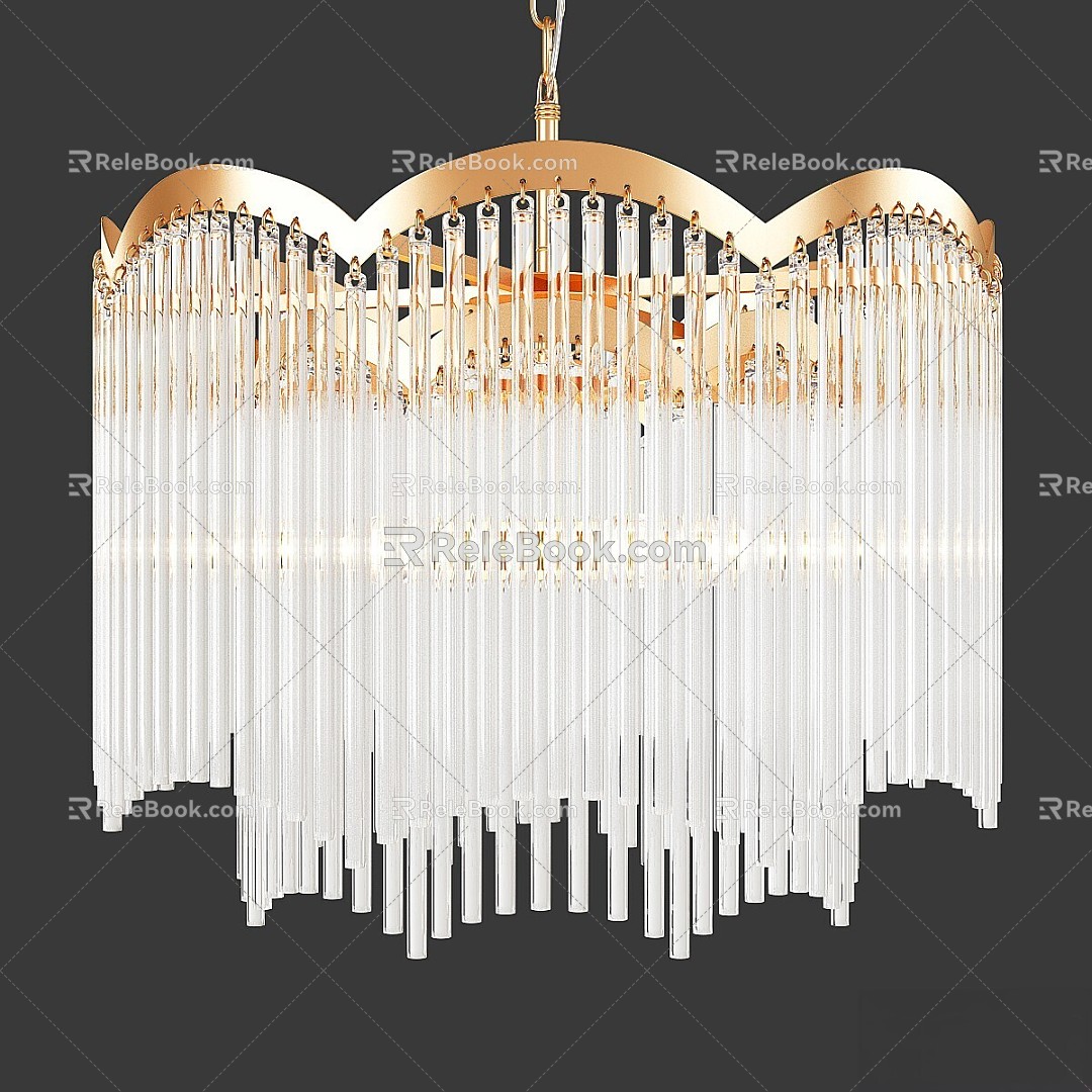 Chandelier Luxury Chandelier 3d model