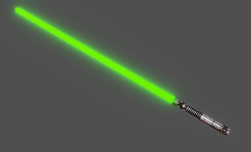 Weapon class lightsaber 3d model