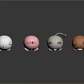 Modern Game Characters Anime Characters Anime Characters Game Characters 3d model