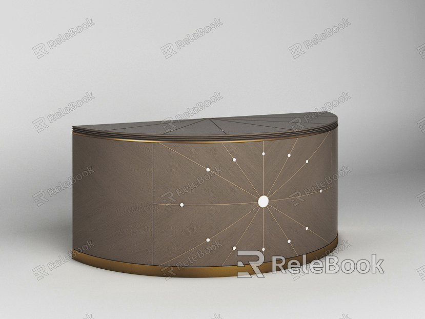 Light Luxury Desk model