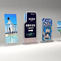 Shower Sauna Promotional Signboards With Modern Advertising Display Design