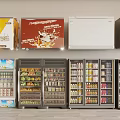 Commercial Refrigerators and Freezers with Various Styles for Beverage and Ice Cream