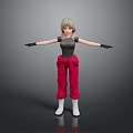 Woman Female Beauty Female Youth Girl Female Character Girl Realistic Woman 3d model