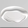 Modern Ceiling Lights With Cloud Shaped Wavy And Starry Pattern Designs 3d model