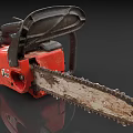Logging Saw Chainsaw Chainsaw Logging Tools Saw 3d model