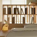 Light Green Tatami Bedroom With Built In Wooden Bed Desk Chair And Natural Light