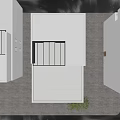 Modern Detached Villa Exterior Design With Large Windows Balcony And Interior Rooms