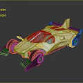 Sleek White Race Car Featuring Aerodynamic Body Large Wheels And Rear Spoiler