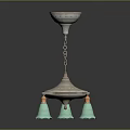 Elegant Decorative Candle Holders With Four Stylish Metal Bases And Colored Tassel Accents