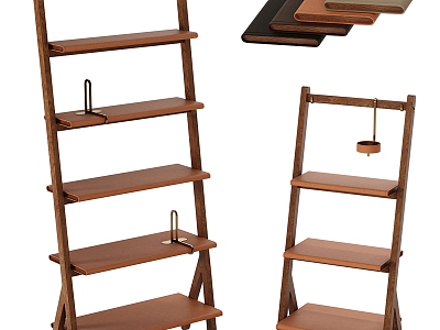 Modern Decorative Rack 3d model