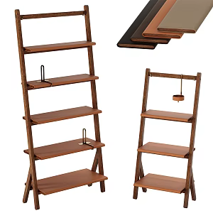 Modern Decorative Rack 3d model