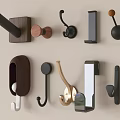 Modern Decorative Wall Hooks With Various Designs And Materials For Home Use