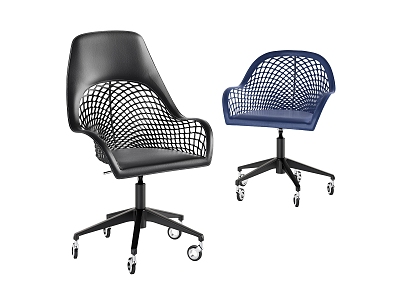 Simple and stylish atmospheric office swivel chair combination model