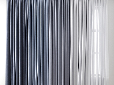 Curtains 3d model