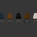 Modern Leisure Chairs With Multiple Colors And Stylish Metal Legs Design